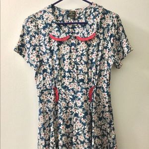 Topshop x Kate Moss Daisies 1940’s Dress